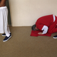 A Muslim immigrant detainee from Iran prays at the Adelanto Detention Facility on Nov. 15, 2013, in Adelanto, Calif. The Council of American-Islamic Relations in 2018 sued Washington state’s Department of Corrections over its treatment of Muslim inmates during the Islamic holy month of Ramadan.